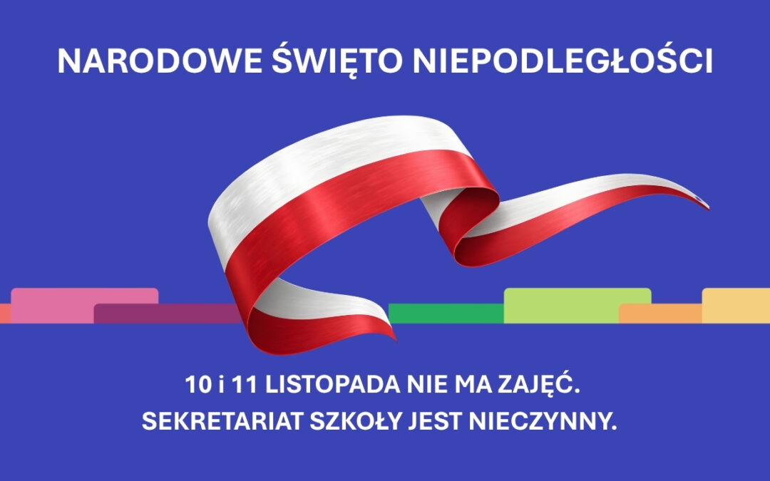 10 i 11 listopada – dni wolne od zajęć